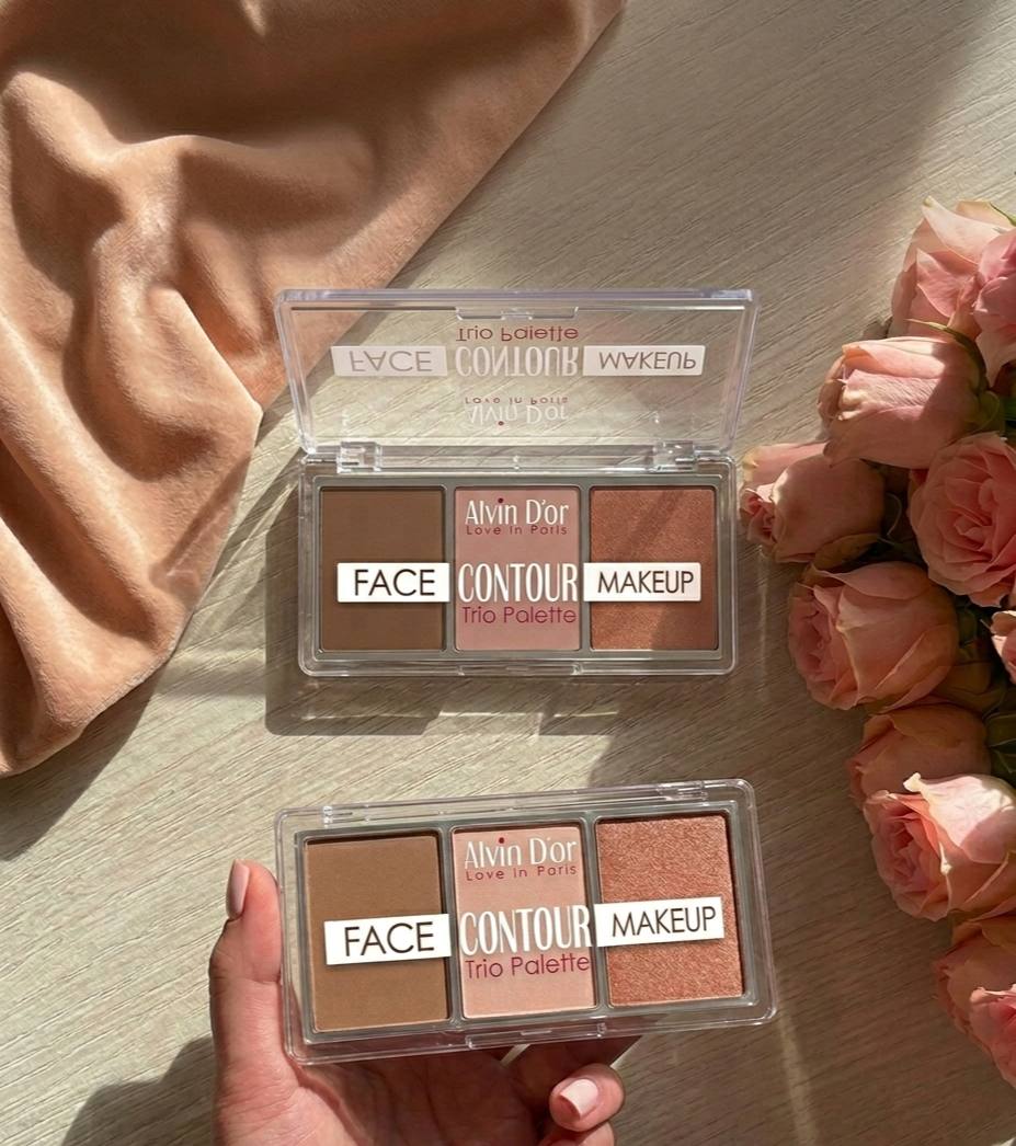Alvin D'or Face Contour Trio Palette